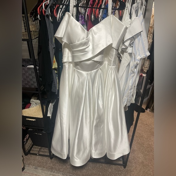 Tea Length Wedding Dress - Picture 3 of 6